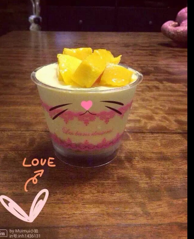 芒果慕斯杯