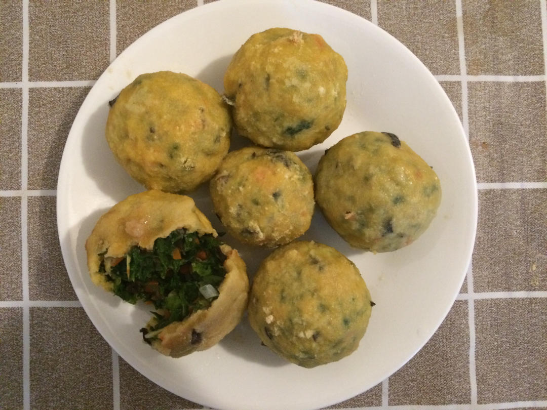 最好吃的减肥食品菜团子