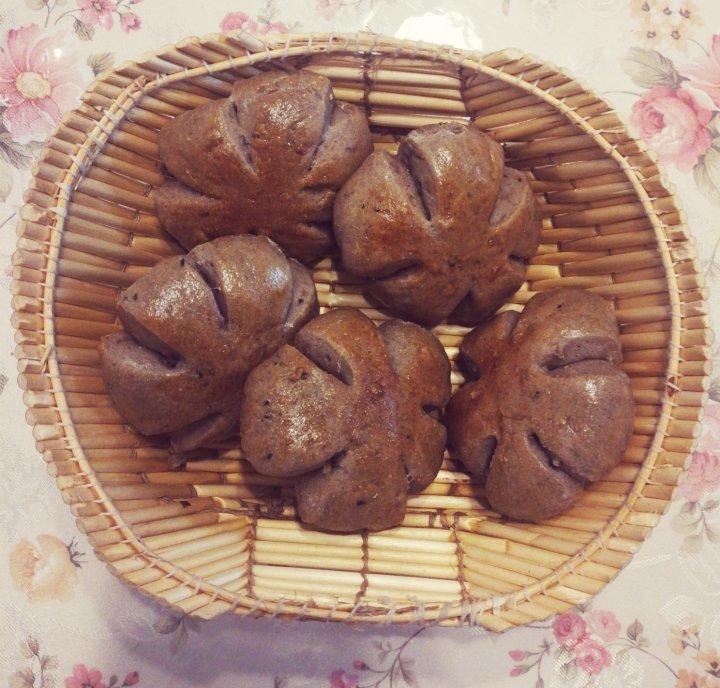 蔓越莓核桃小花包