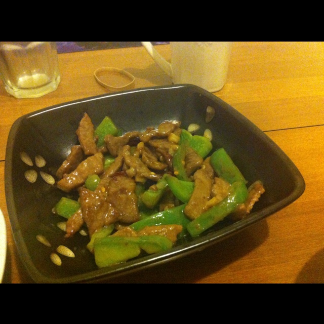青椒牛肉