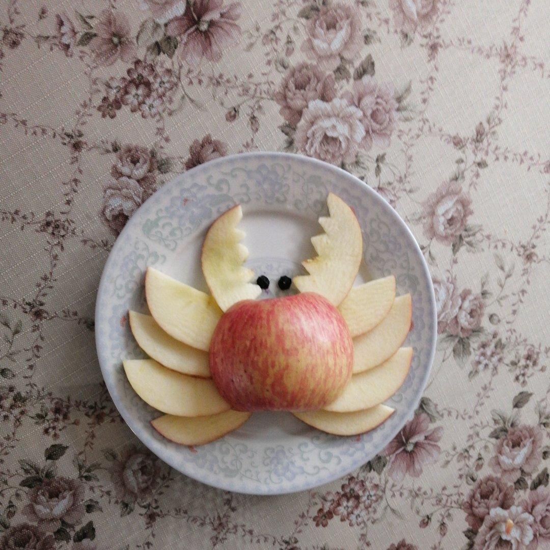 果盘水果拼盘苹果螃蟹的全部作品