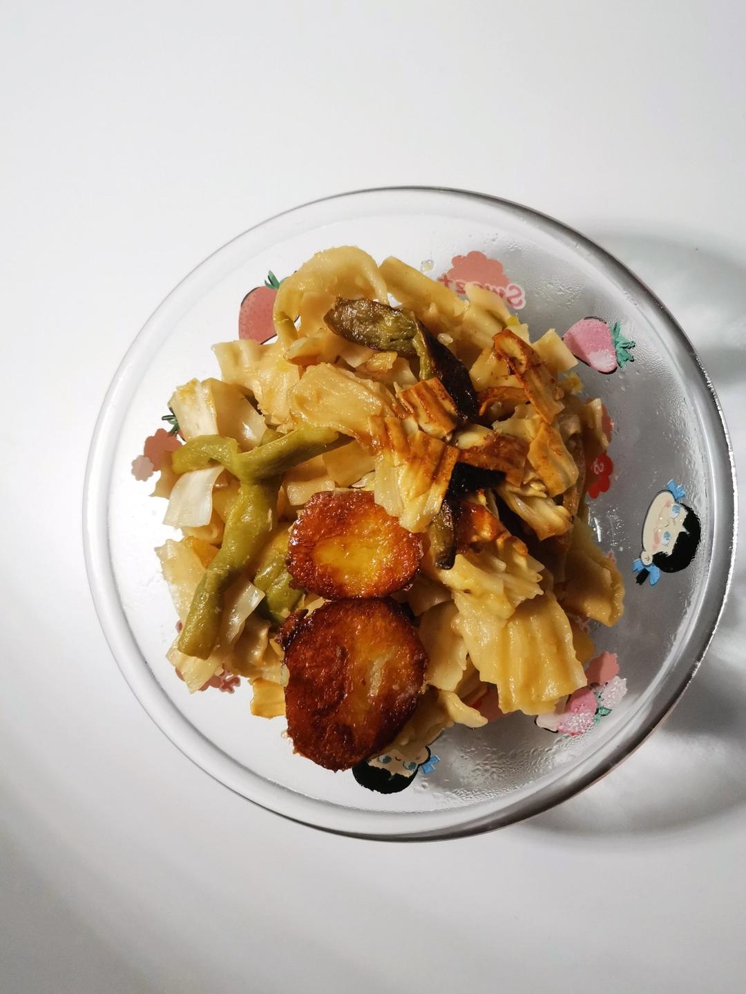 零失误简单版电饭煲焖面