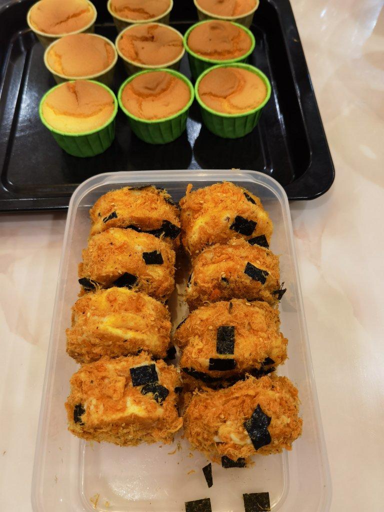 【海苔肉松小贝】酥松香甜，不浪费边角料
