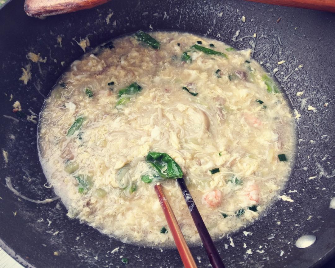 快速做成面线糊的做法