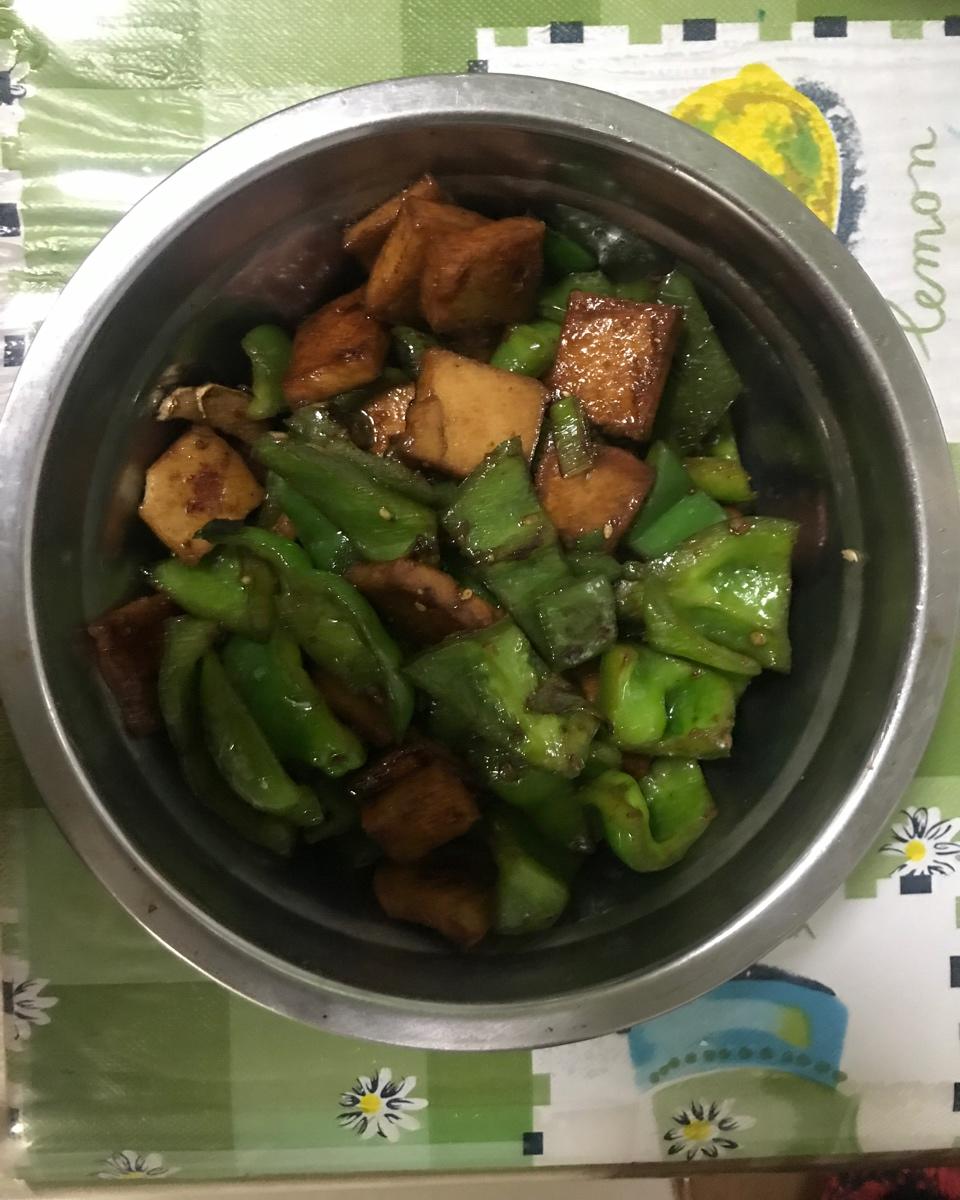 鱼豆腐炒辣椒