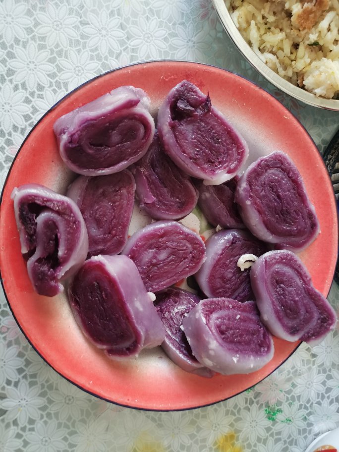 营养减肥 紫薯卷