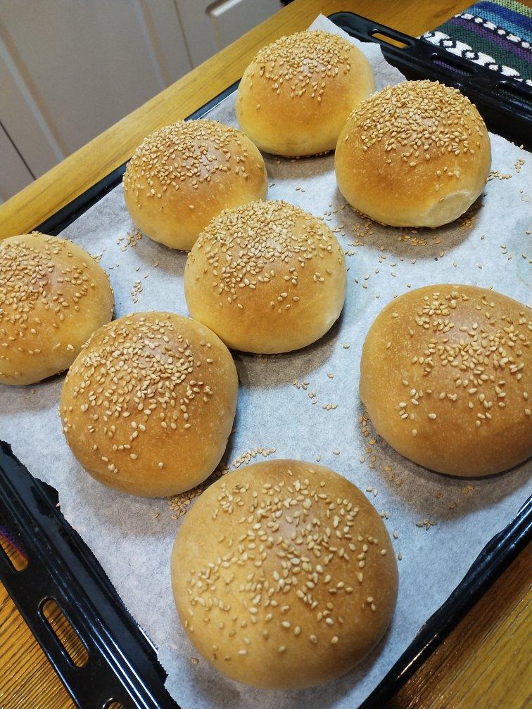 全麦汉堡胚（一次发酵）