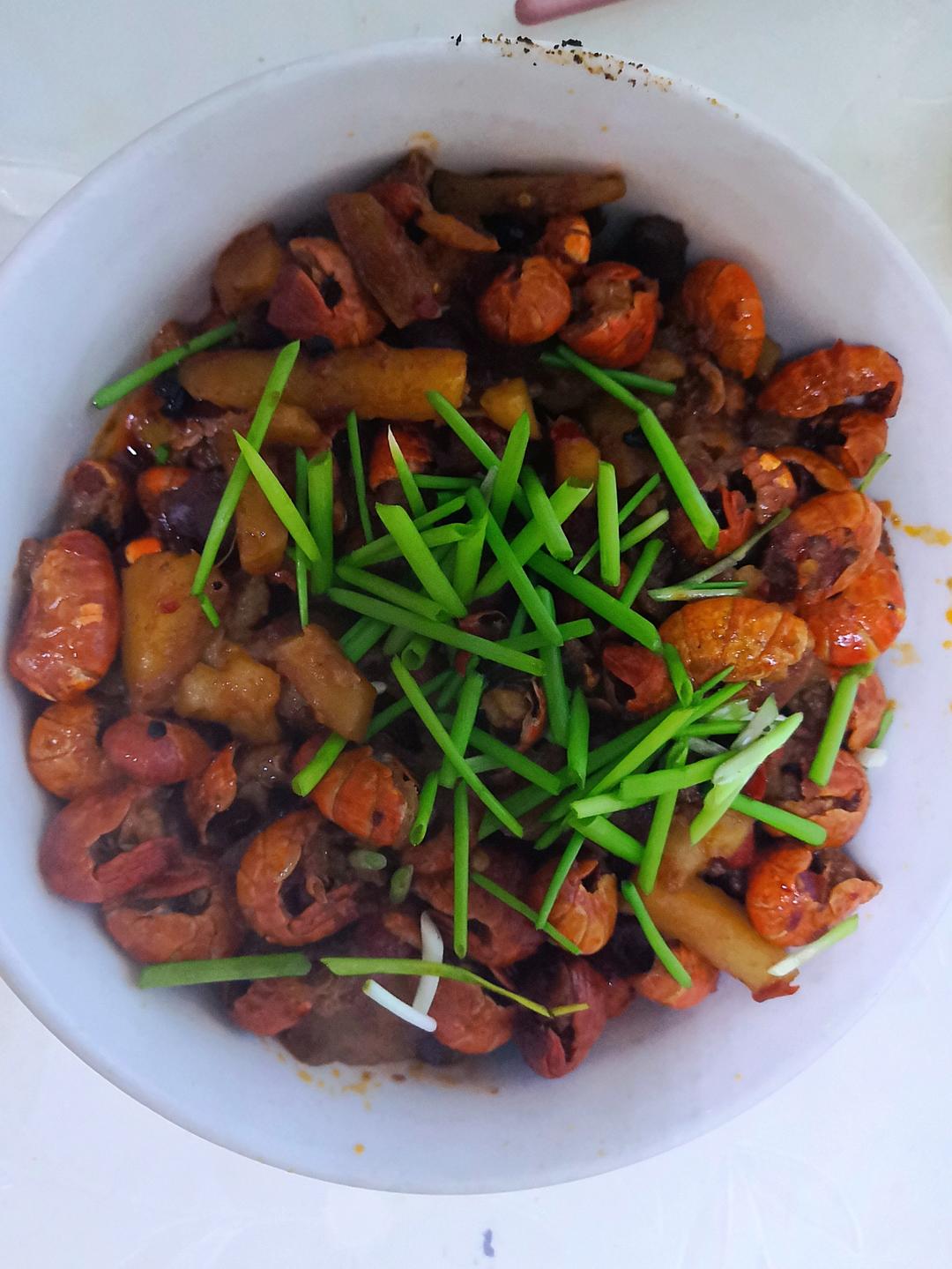 麻辣炒虾尾