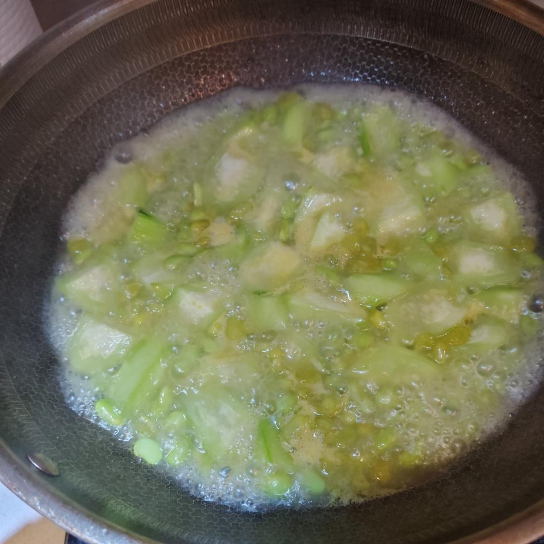 丝瓜毛豆
