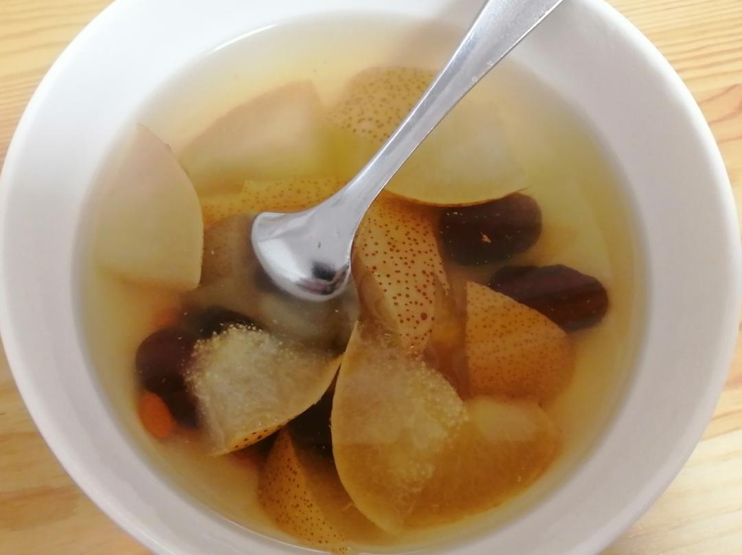 冰糖雪梨（止咳，中医给的）