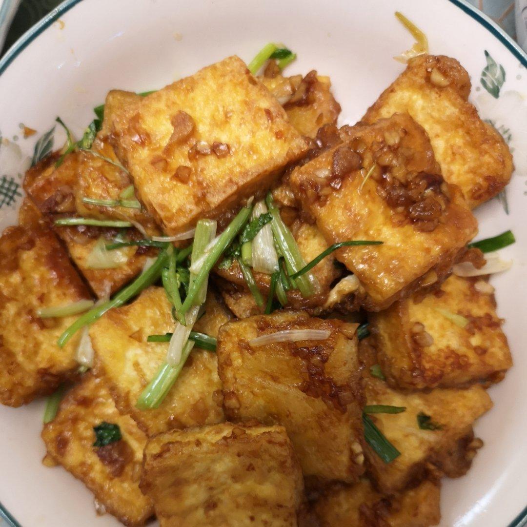 无敌好吃的香煎豆腐
