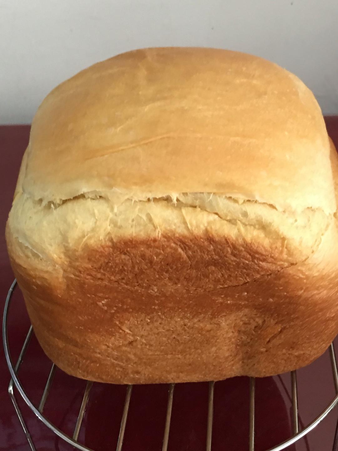 非常完美的面包机面包的做法