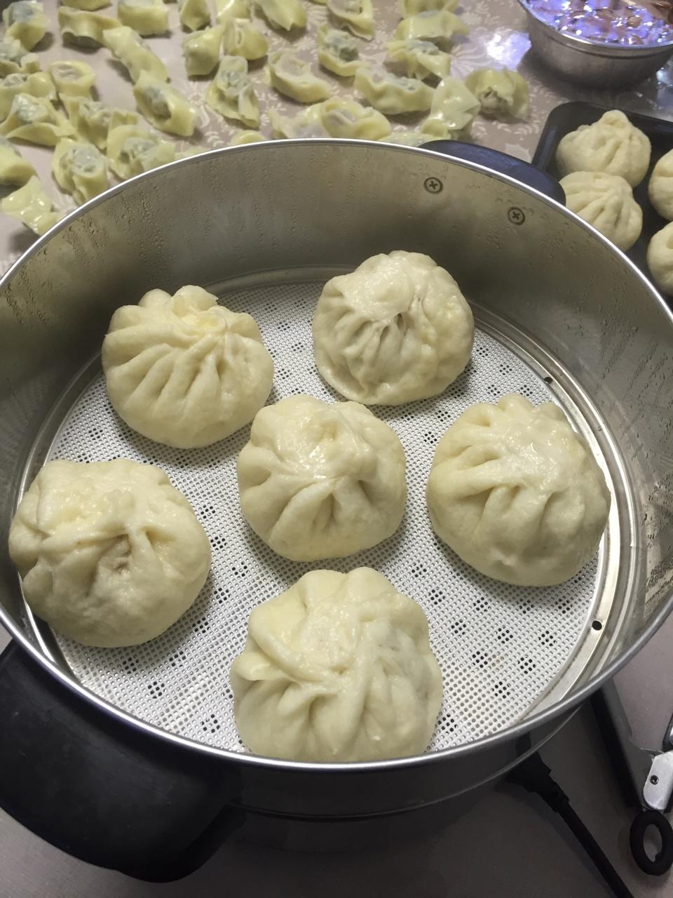 基础肉包做法 Steamed Dumplings