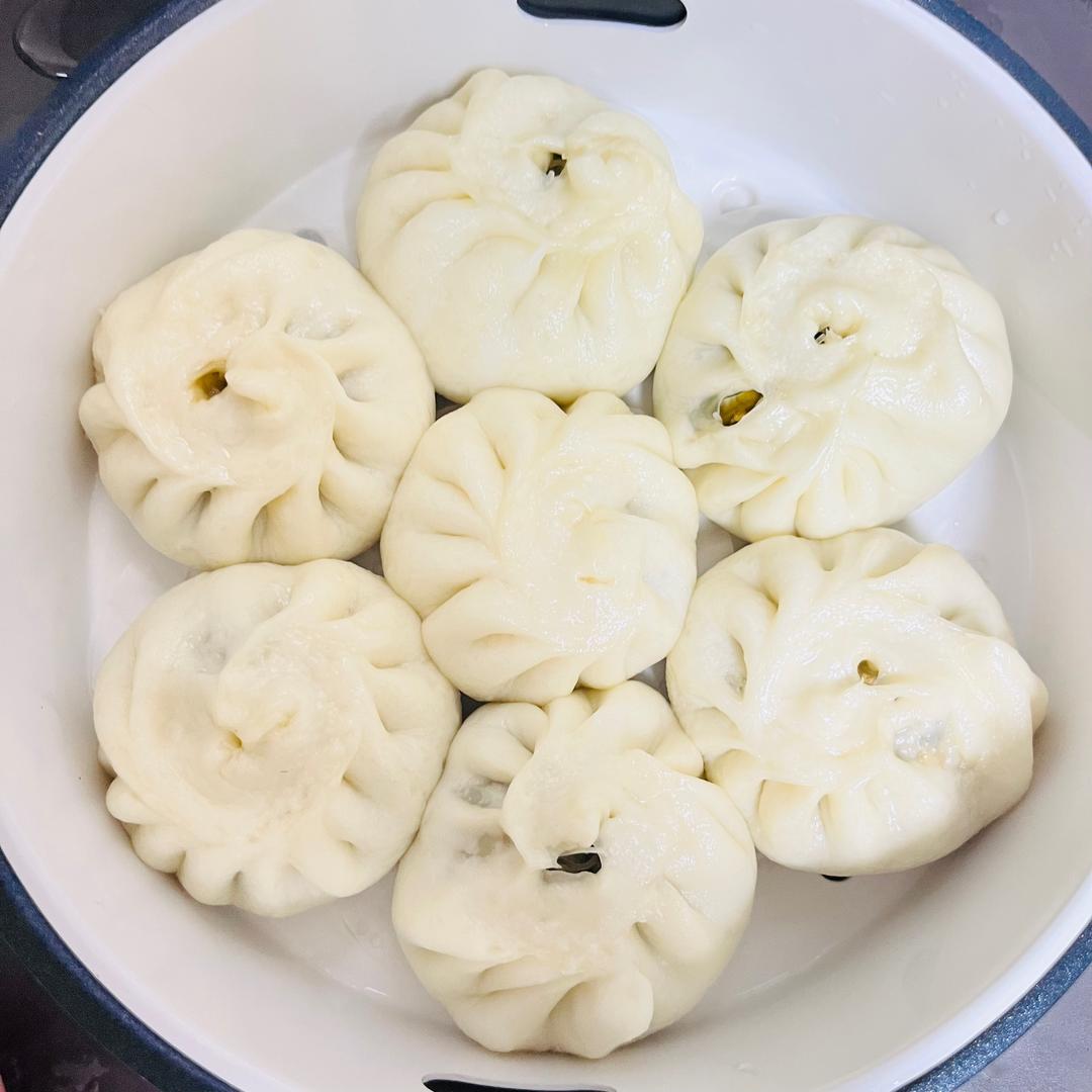 裙带菜发面包子的做法