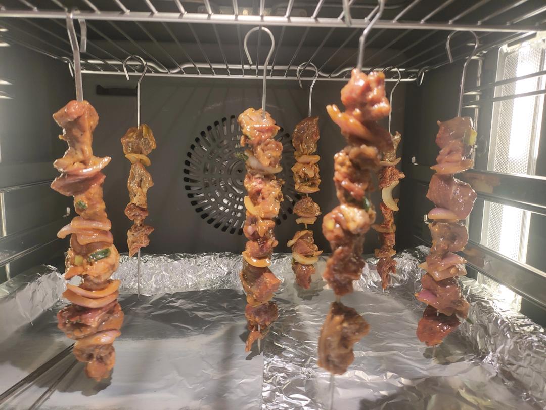 家庭版烤羊肉串