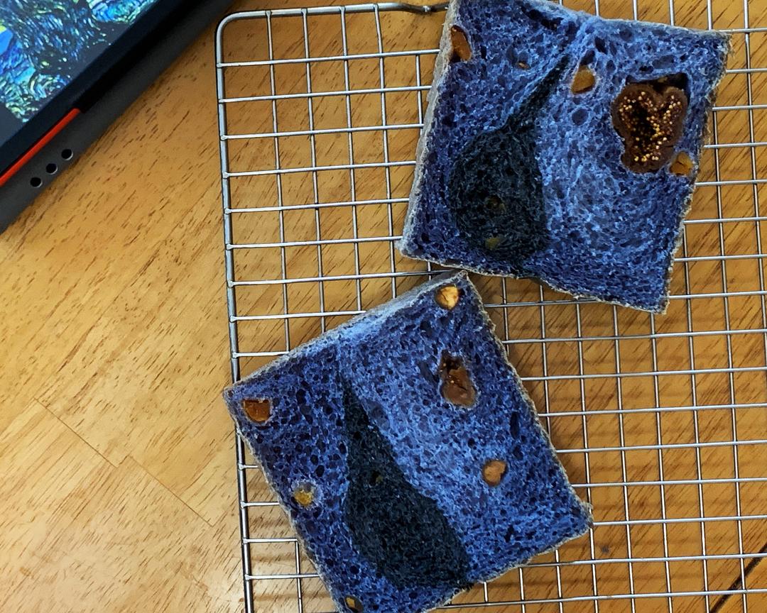 星空吐司的做法