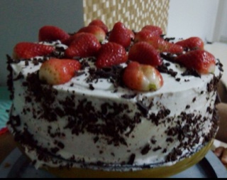 奥利奥水果奶油蛋糕