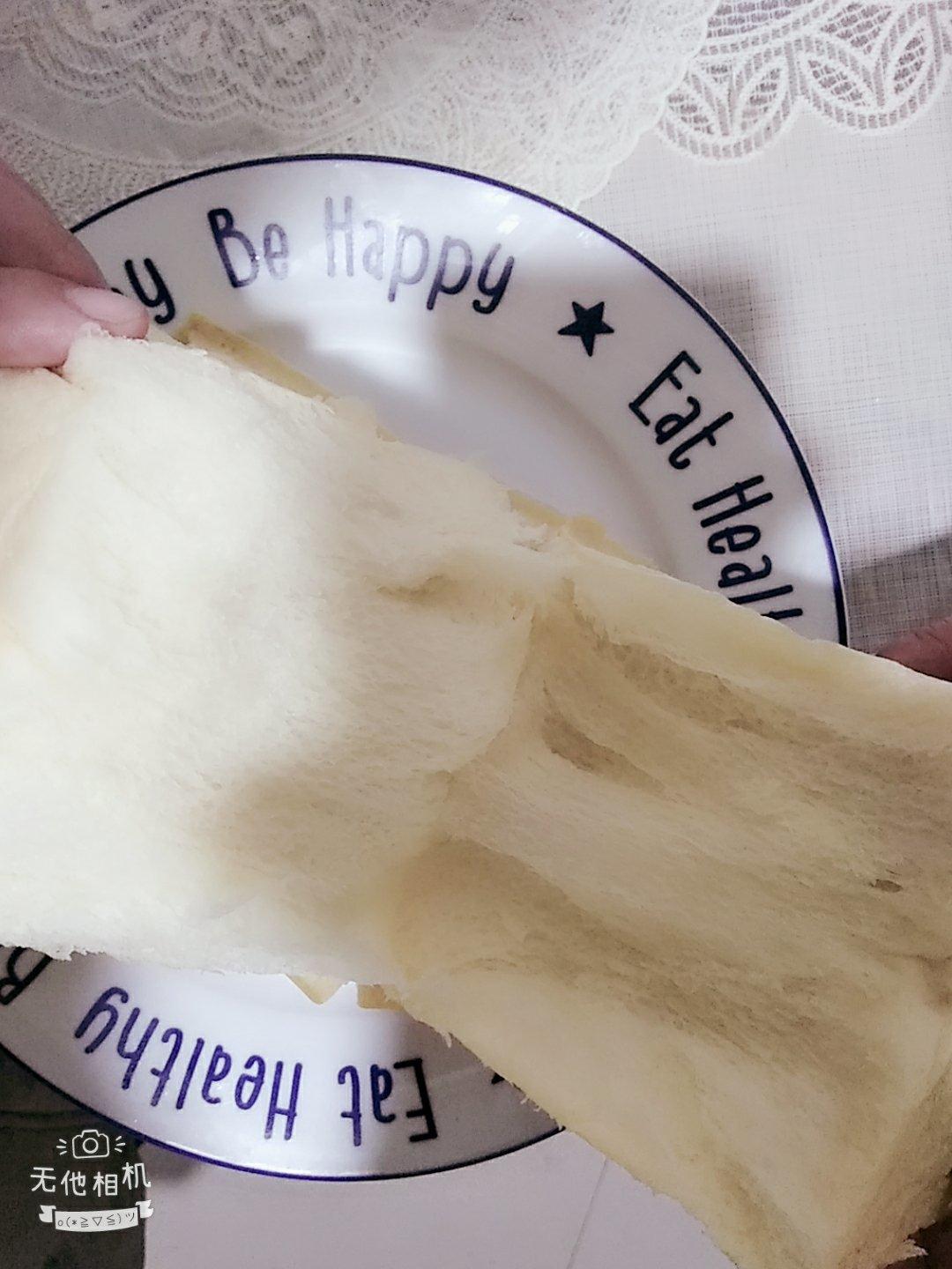 夺命软吐司(๑´ڡ`๑)超软拉丝极速方便的一次发酵吐司