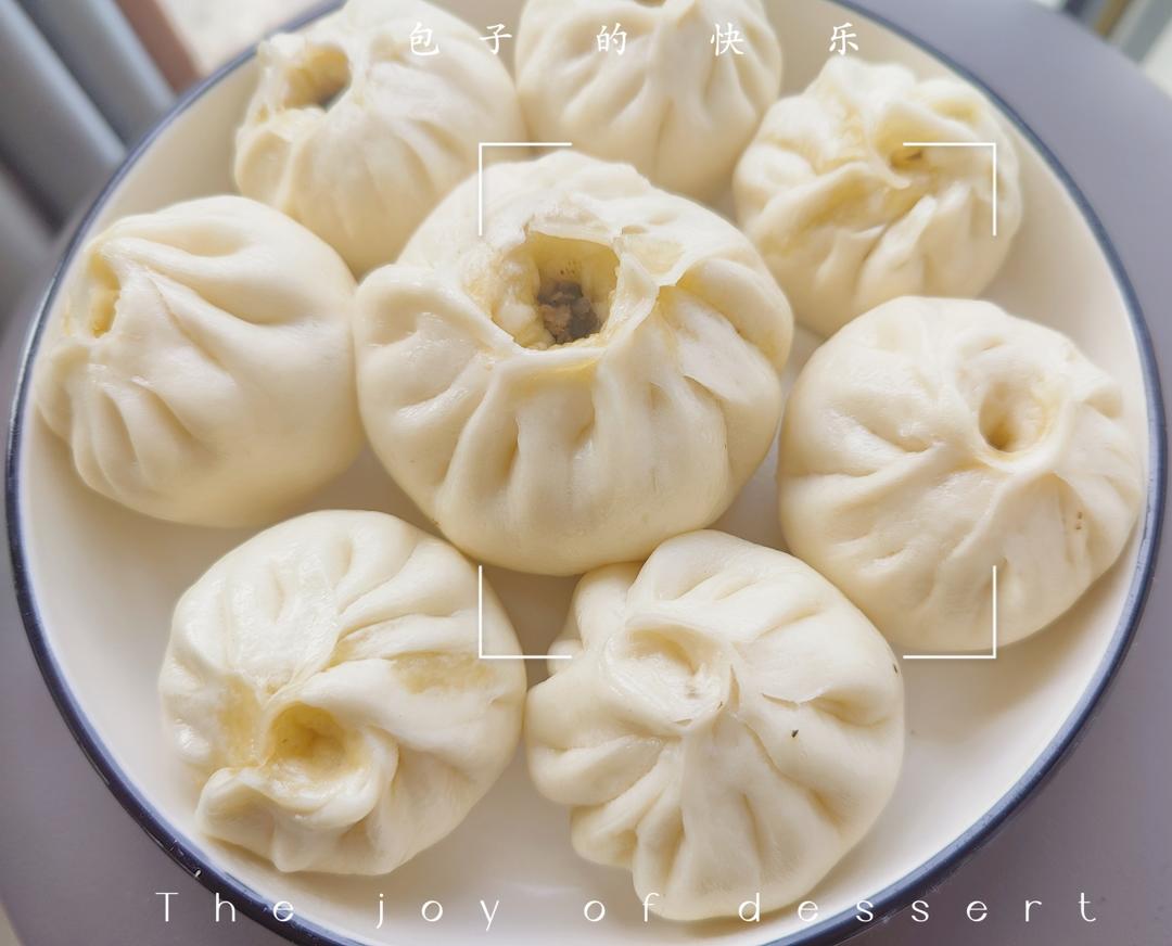 好吃多汁的肉包子肉馒头【步骤超详细】