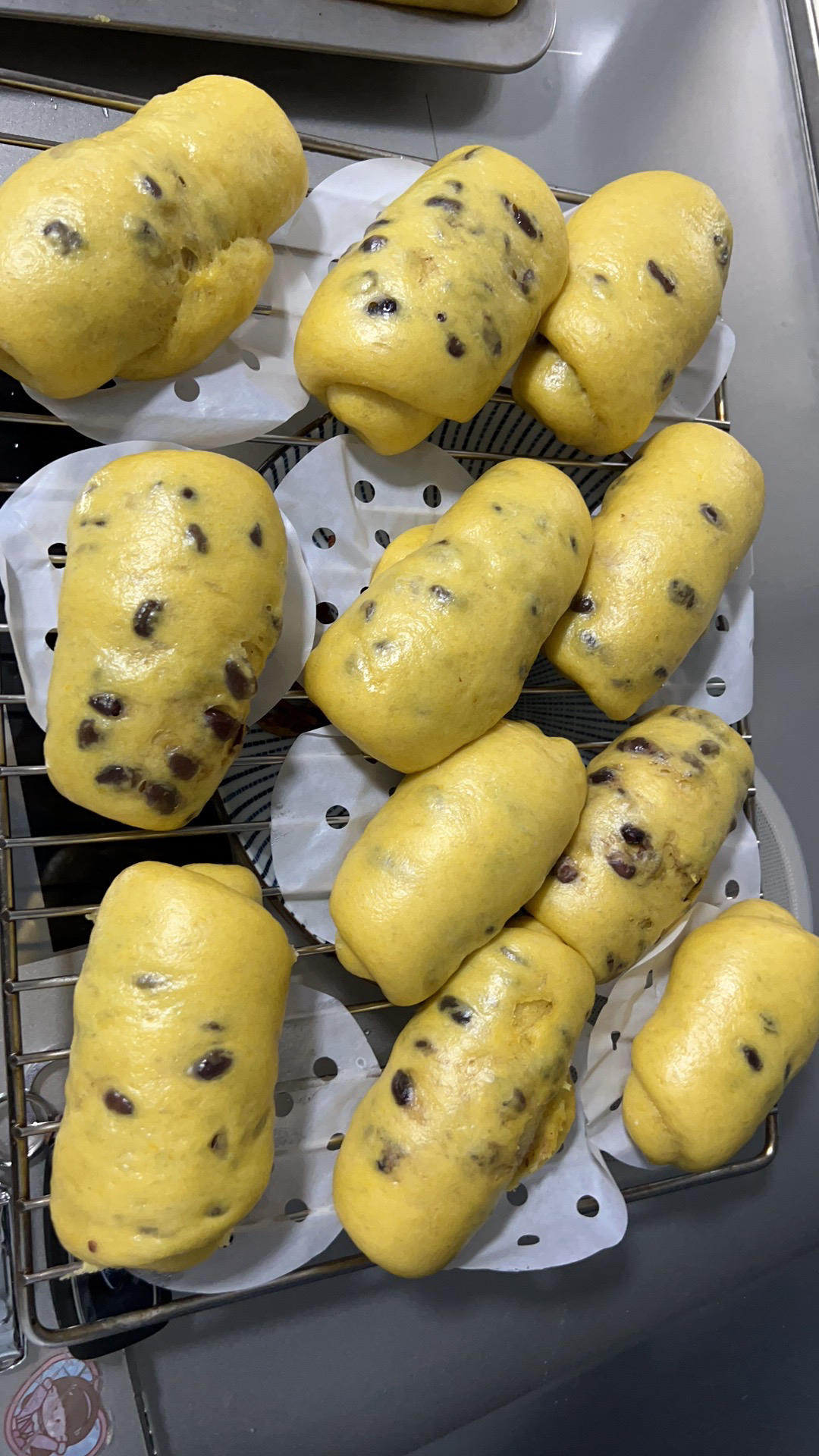 南瓜蜜豆卷