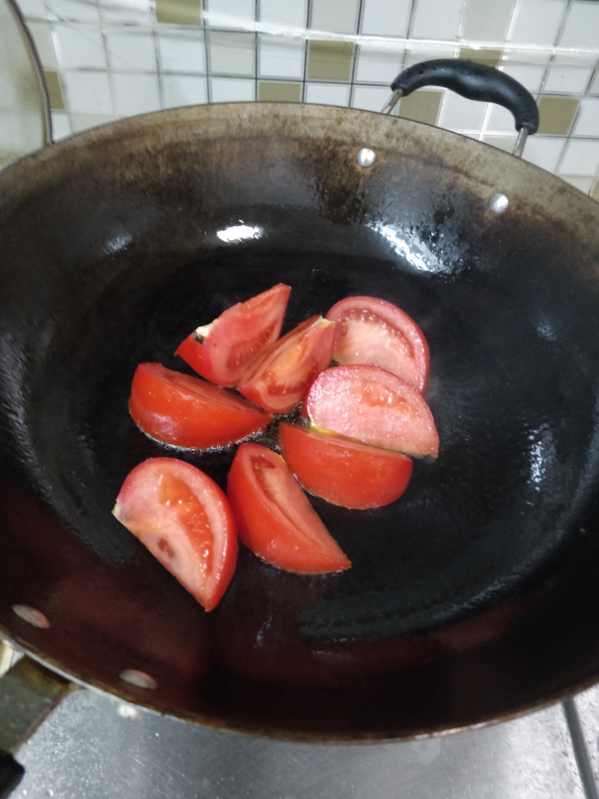 超浓郁的西红柿鸡蛋汤的做法 步骤4