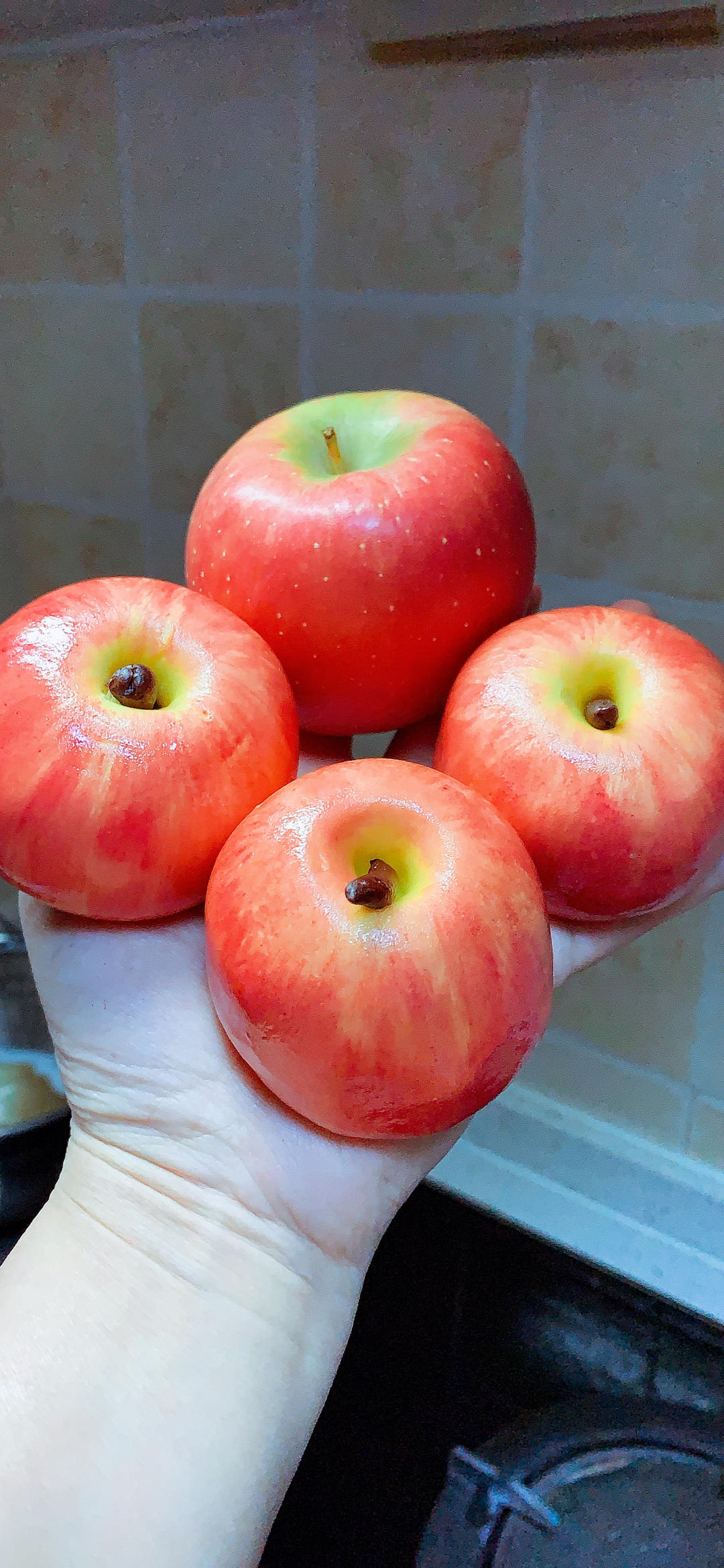 酸甜苹果馅苹果包🍎（圣诞A）*花儿馒头239