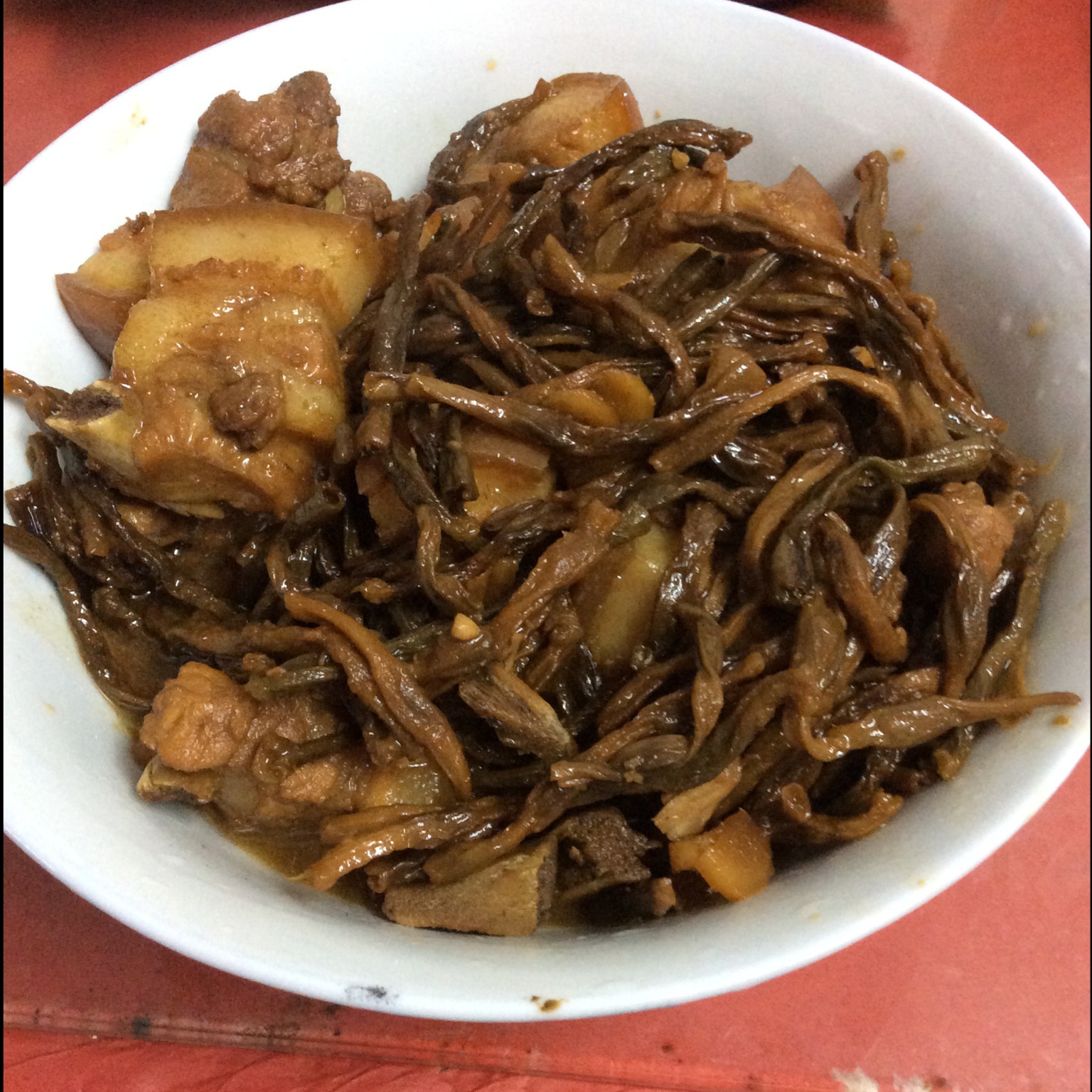 干豆角烧肉