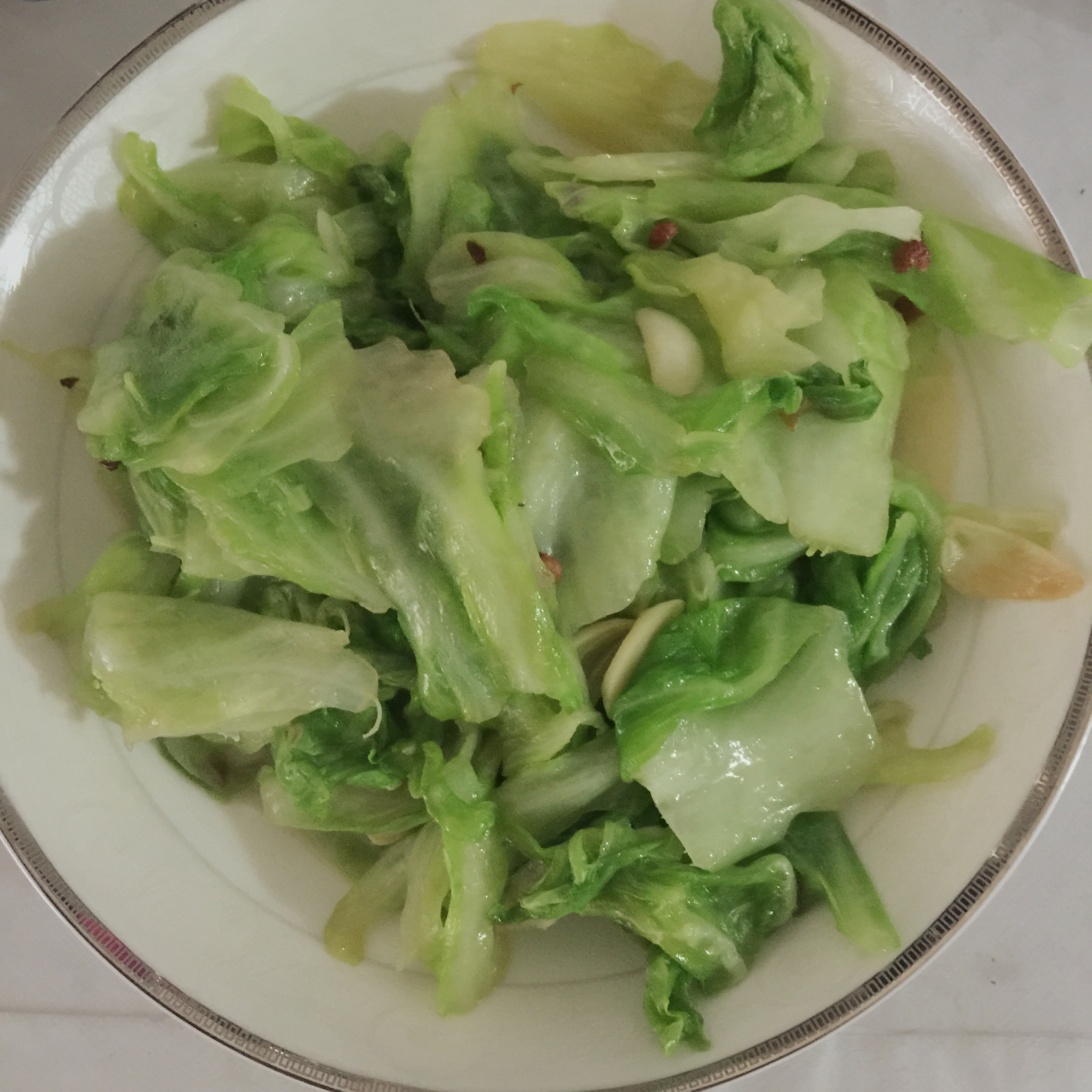 蚝油手撕包菜