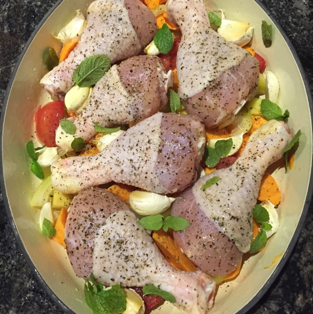 【法式烤鸡腿】