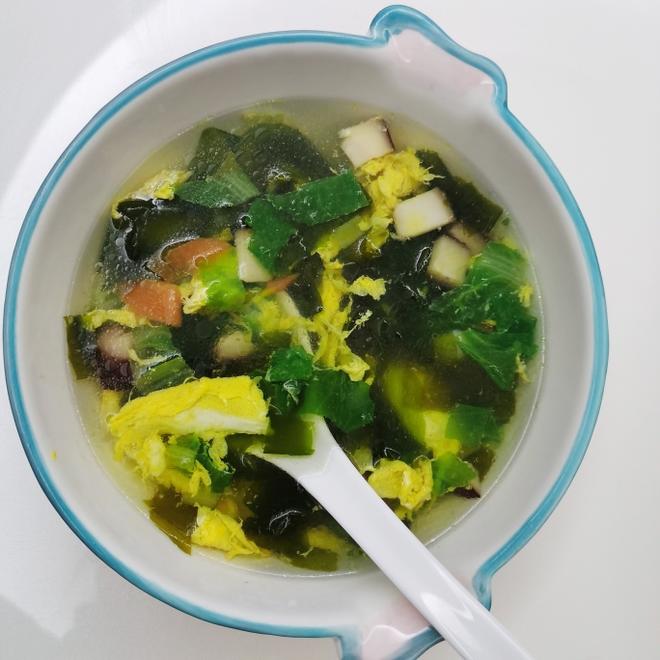 孩子们爱喝的芙蓉鲜蔬汤的做法