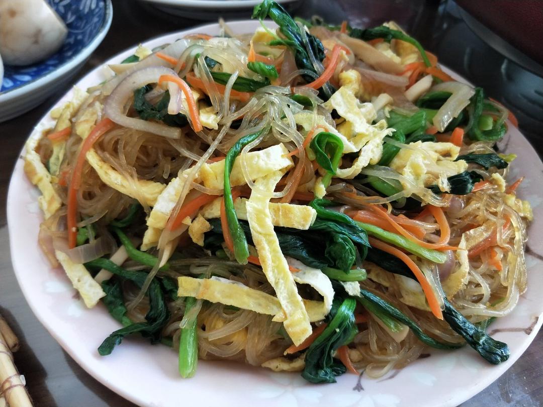 云素记
炒杂菜