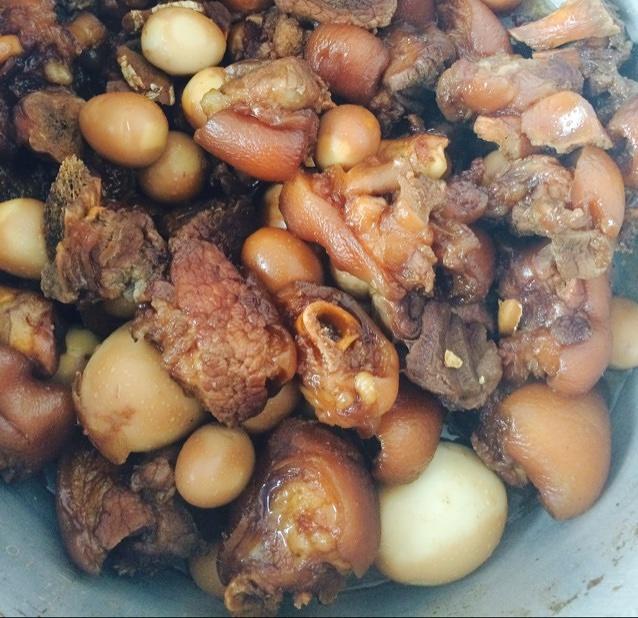 甜醋猪脚的做法