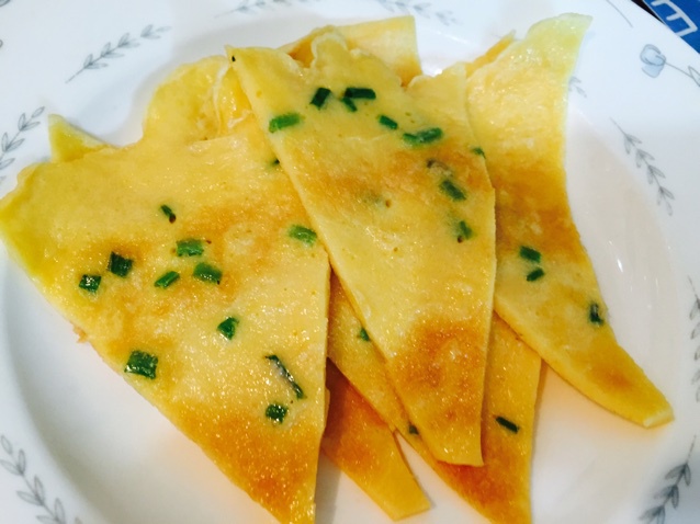 葱花鸡蛋饼