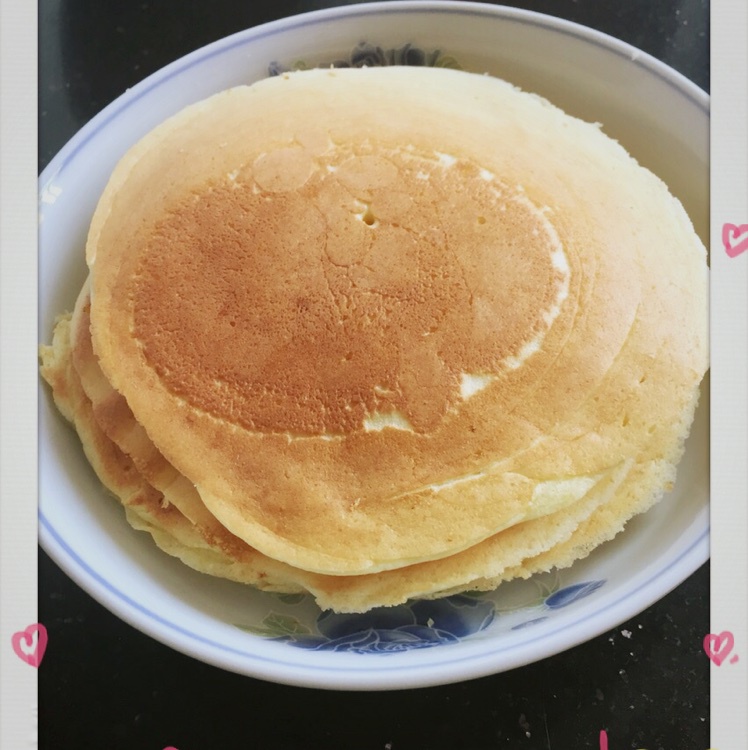 超级简单pancake【无黄油健康版】