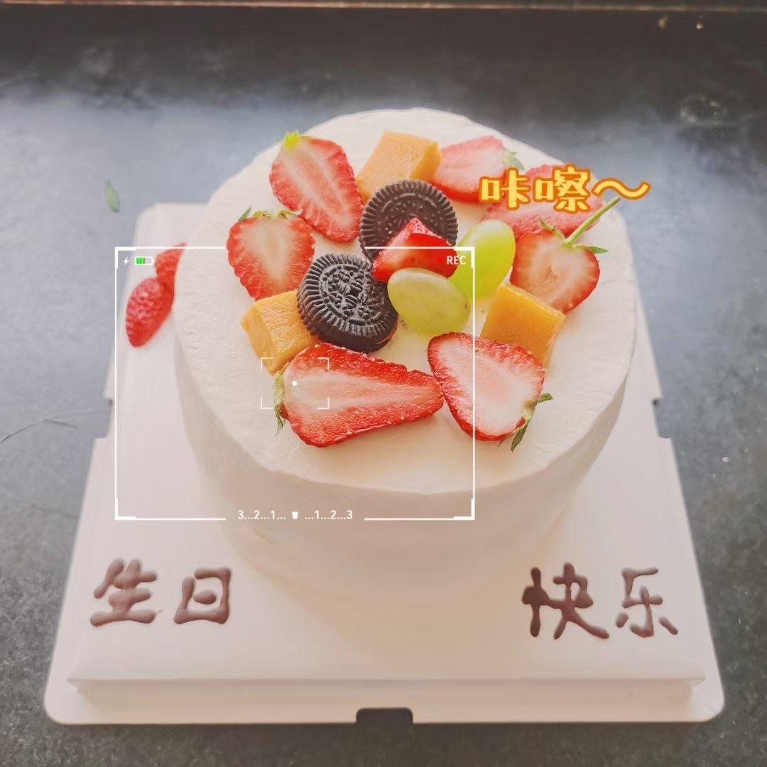 烤箱做蛋糕（戚风蛋糕的做法）