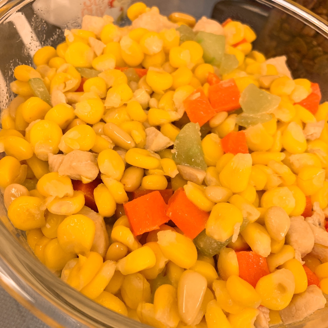 tonichen做的奶香松仁玉米