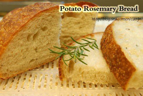 Potato Rosemary Bread的做法