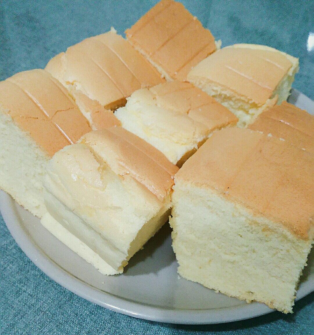 古早味蛋糕....烫面水浴法