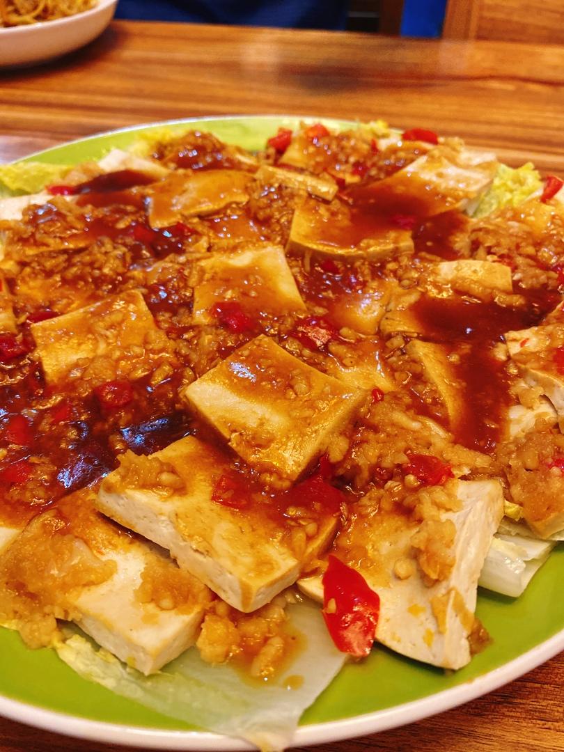 厨师长教你：“剁椒蒸豆腐”的家常做法，看得口水直流