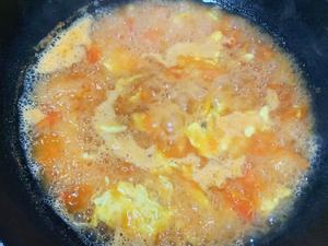 连汤都不放过的浓郁🍅番茄鸡蛋面😋的做法 步骤11