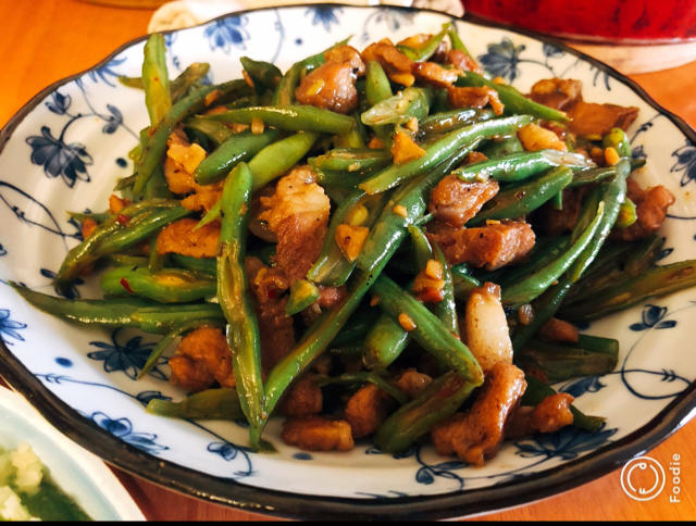 四季豆炒肉