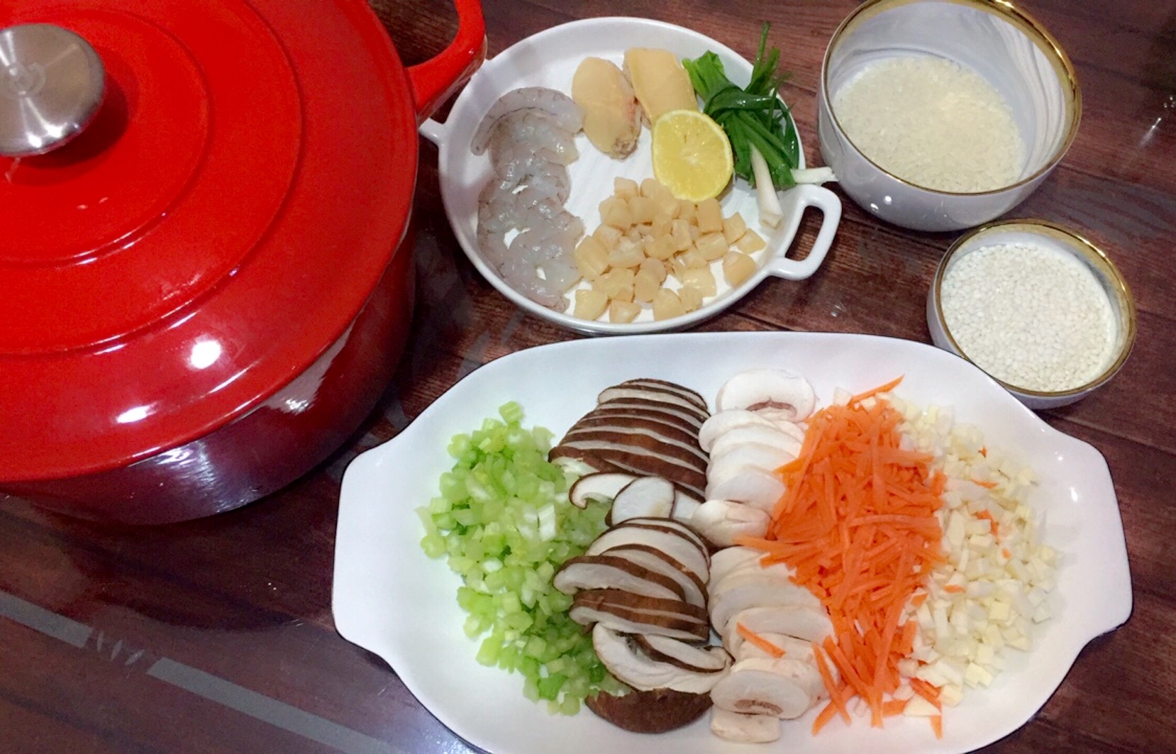 幸福海鲜粥的做法 步骤1