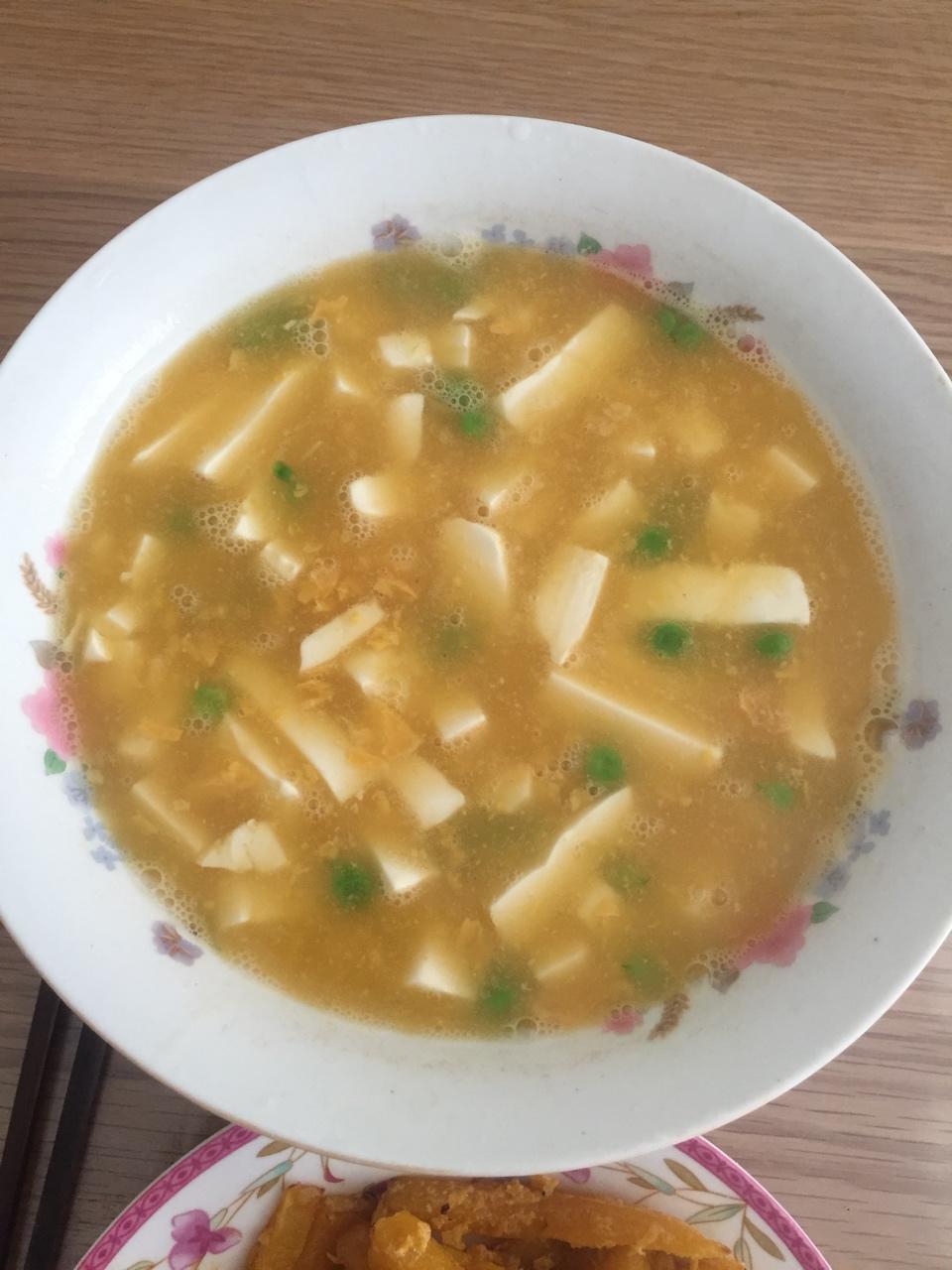 咸蛋黄豆腐