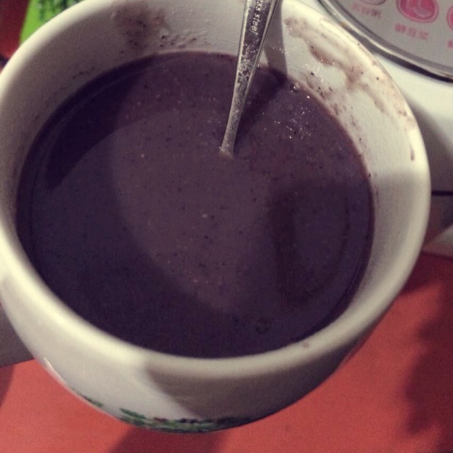 补血黑米糊（九阳豆浆机）