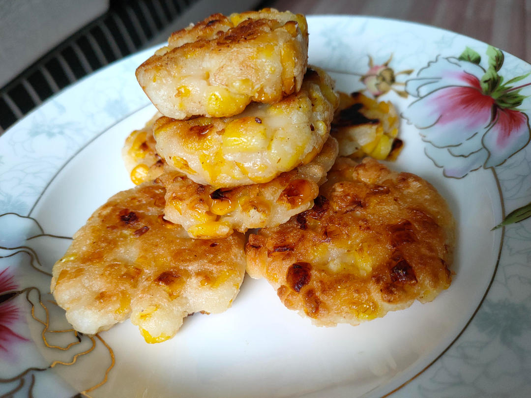 香煎玉米饼（糯米粉）