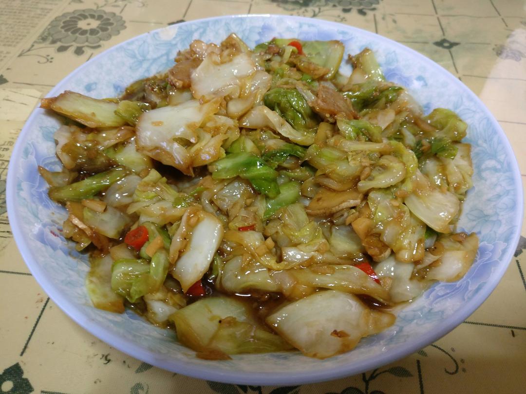 阿婆手撕包菜