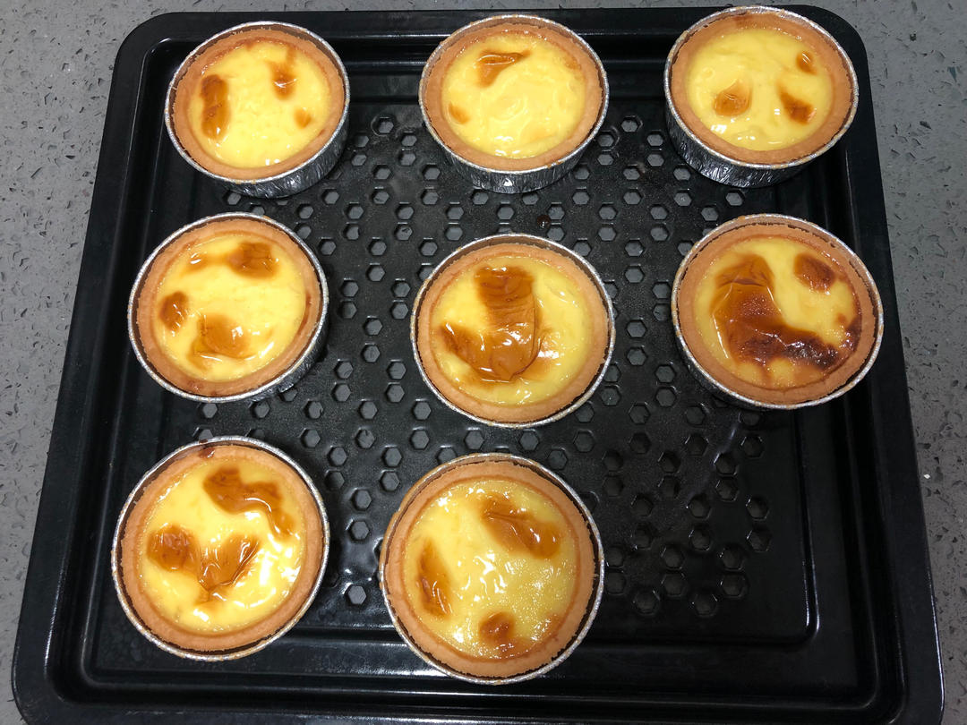 【视频食谱】不用开酥的曲奇蛋挞