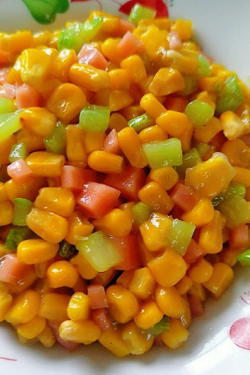 营养素食松仁玉米