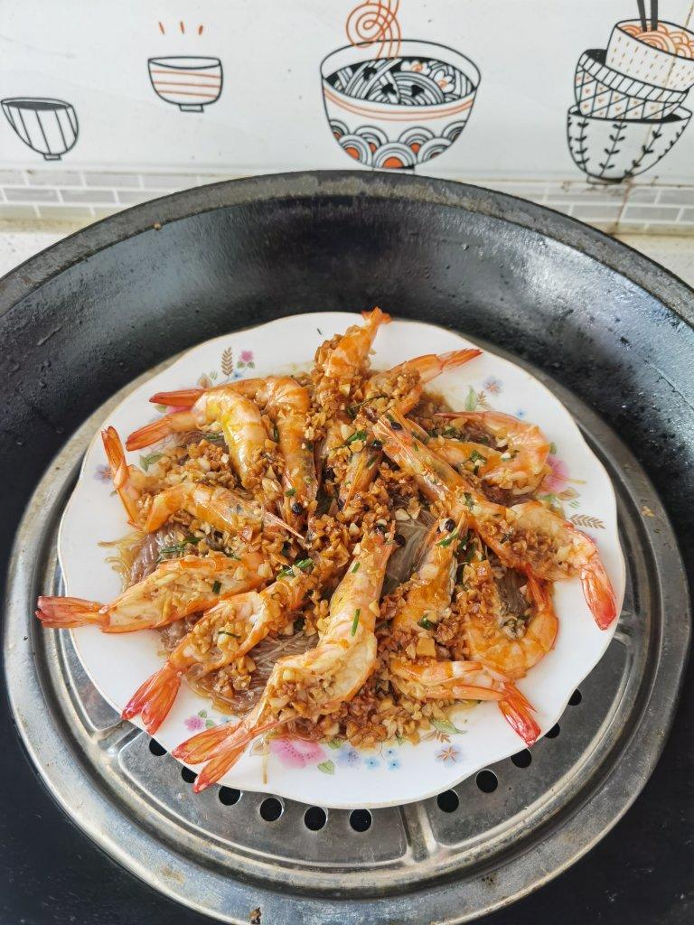 蒜蓉粉丝蒸虾