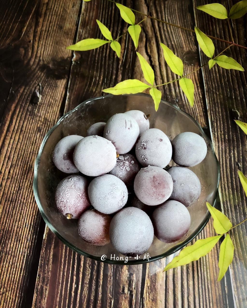 向阳光为晓做的冻葡萄